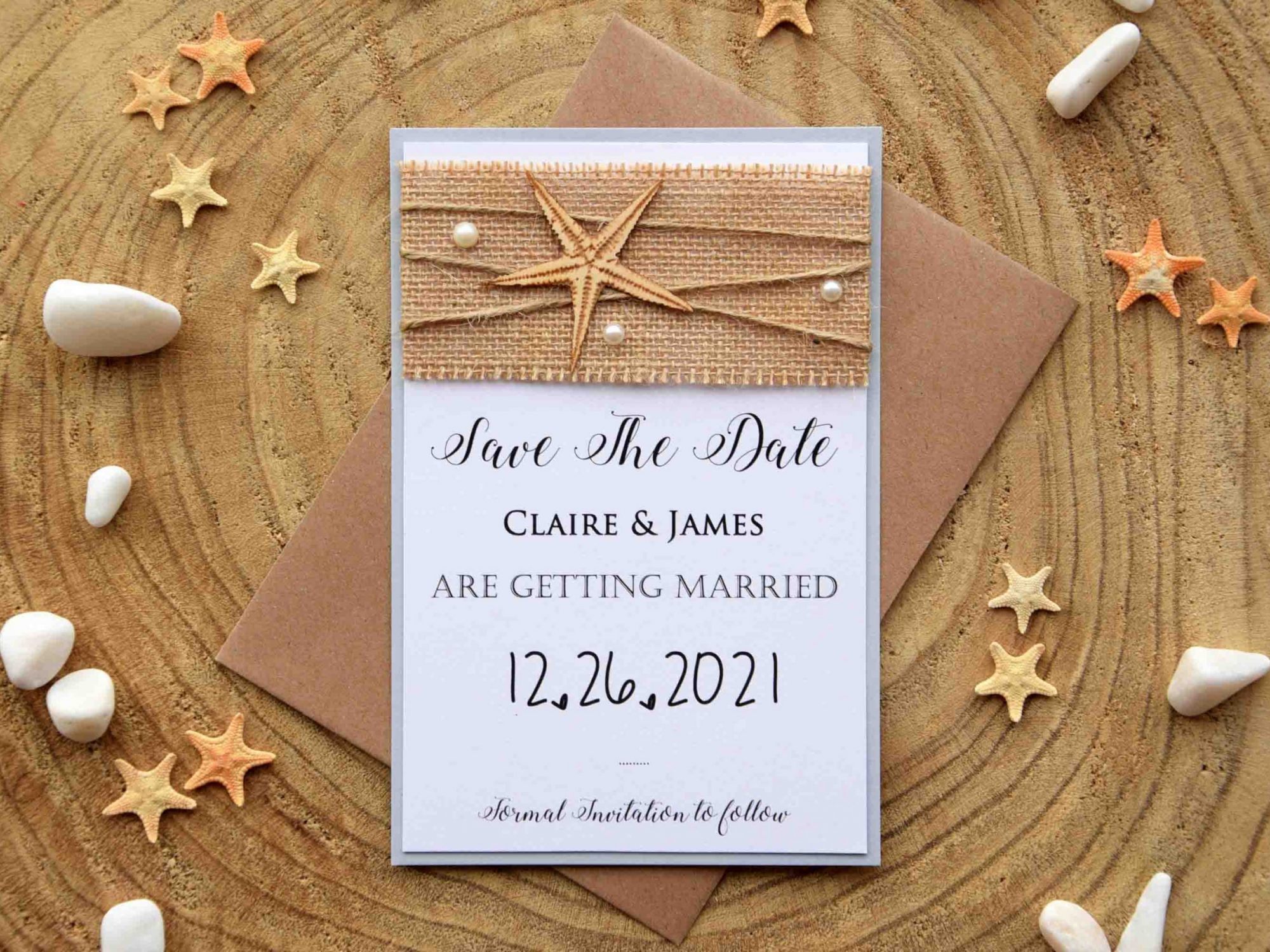 Destination Wedding Save The Dates