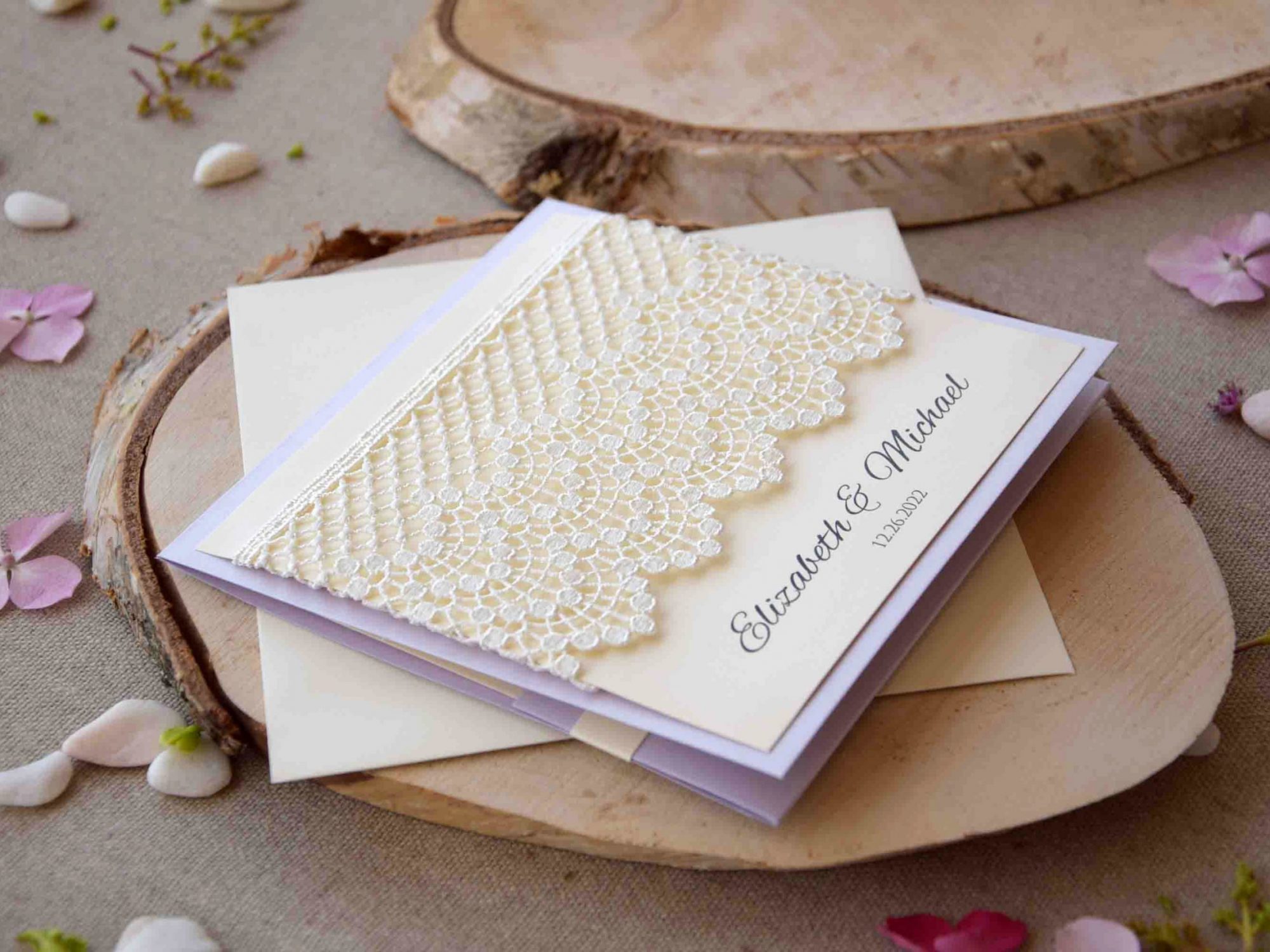 Lavender Wedding Invitations