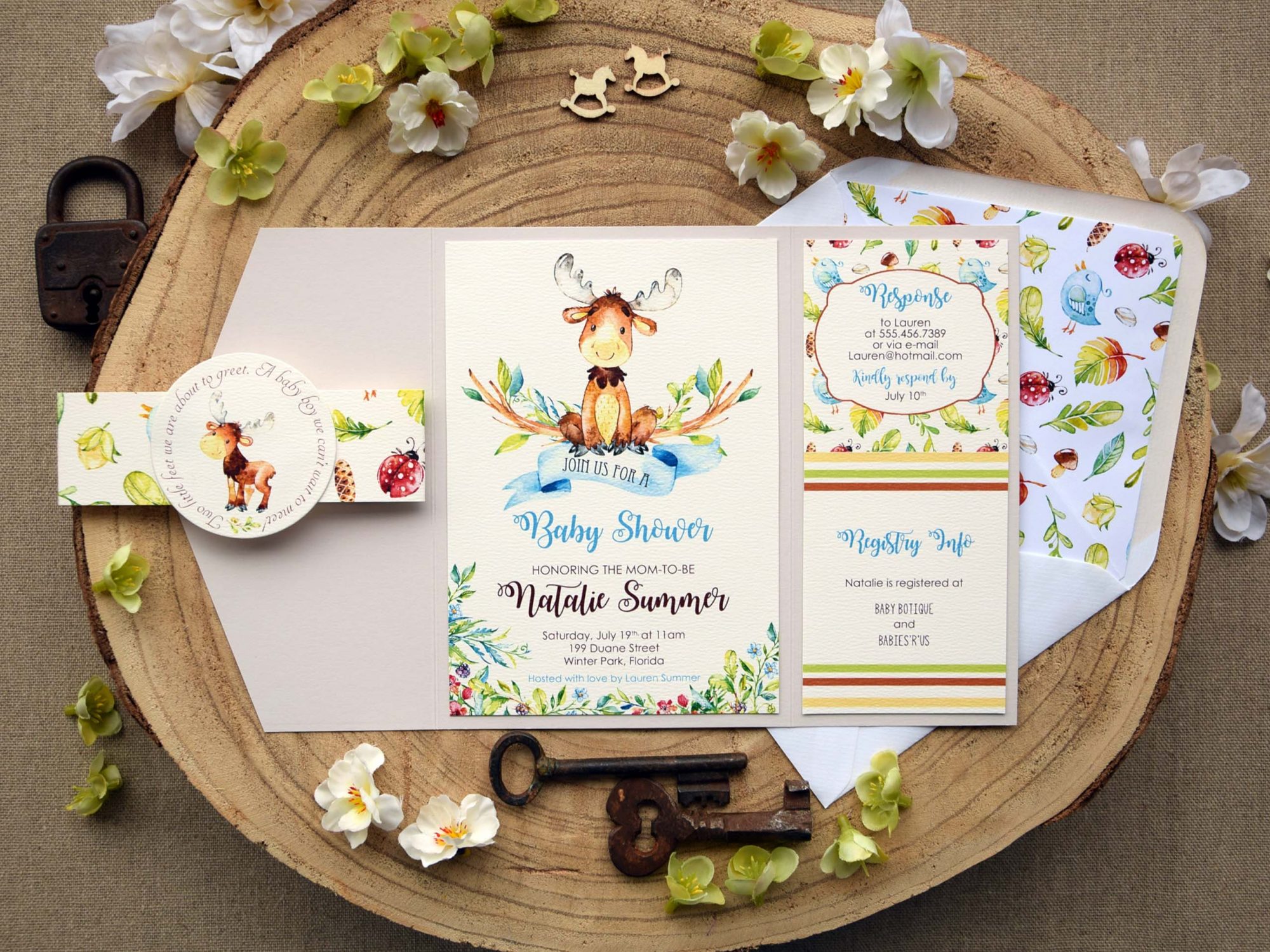 Baby Shower Invitation Cards