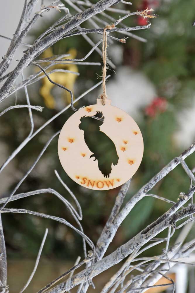 Bird Christmas Tree Decoration