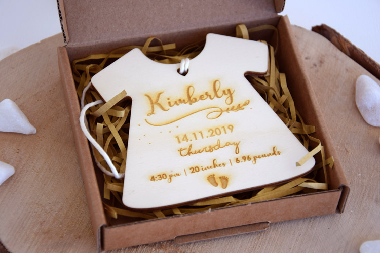 Baby's Girl First Ornament