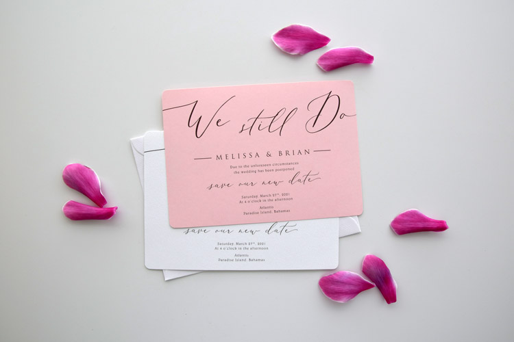 We Still Do Postponement Card