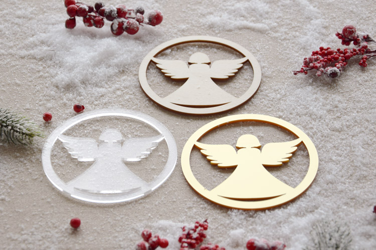 Christmas Angel Coasters