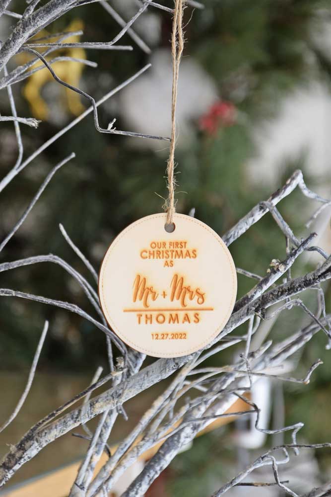 First Christmas Married - Christmas Tree Decoration