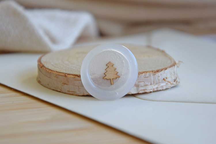 Wax Seals with wooden Christmas Tree