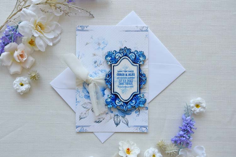 Capela das Almas - Tile Save the Date