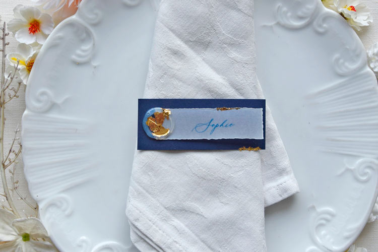 Lunar Grace Place Card – Wax Seal Edition