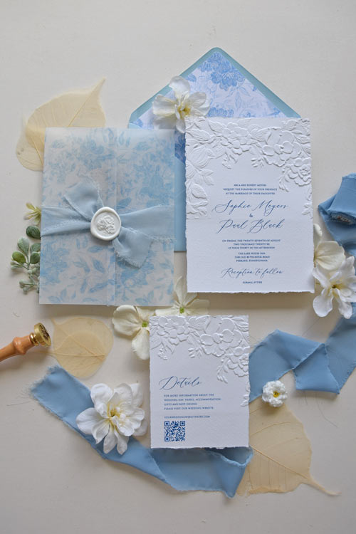 Isola Bella Wedding Invitation Suite